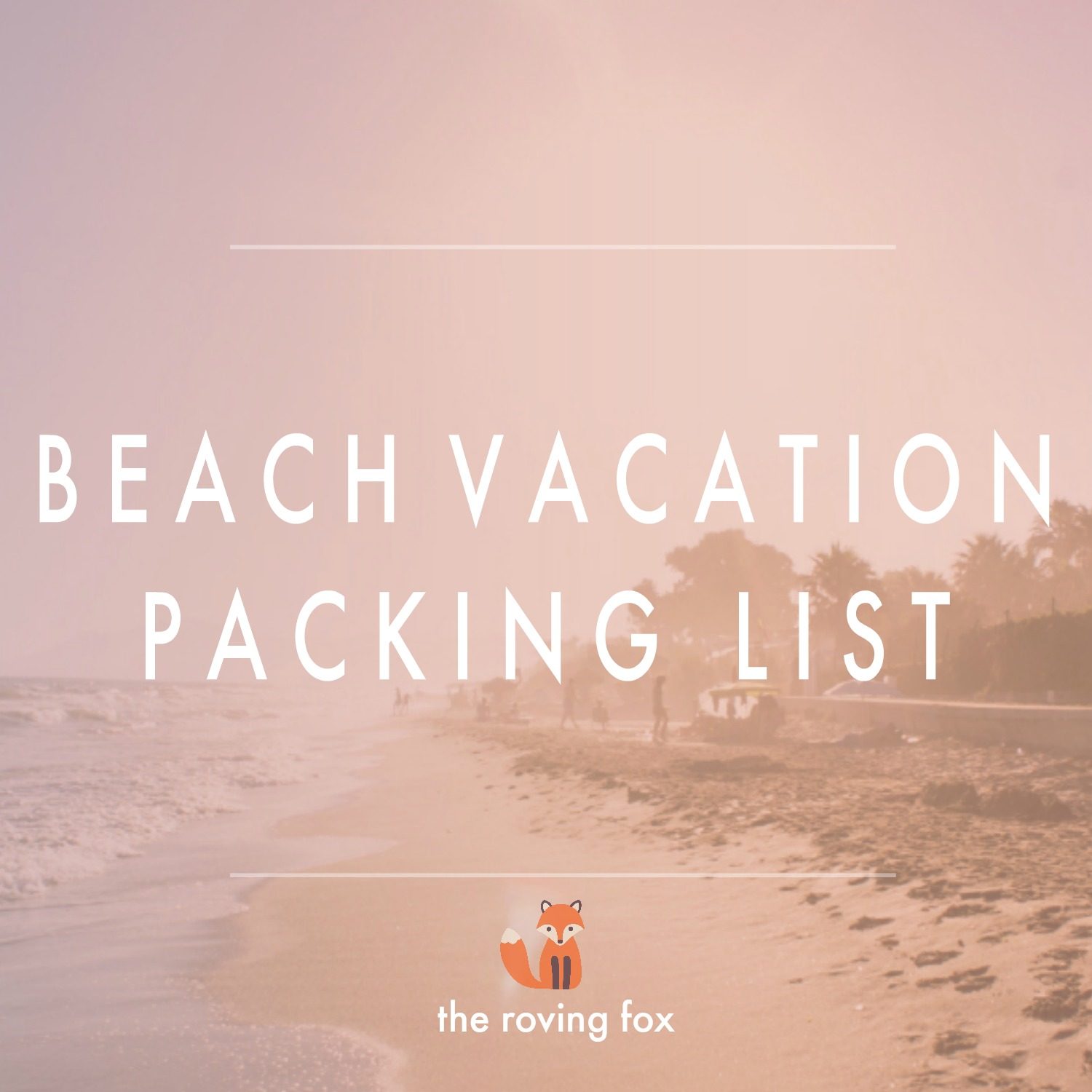 What to pack for a beach vacation | Pack for summer vacation