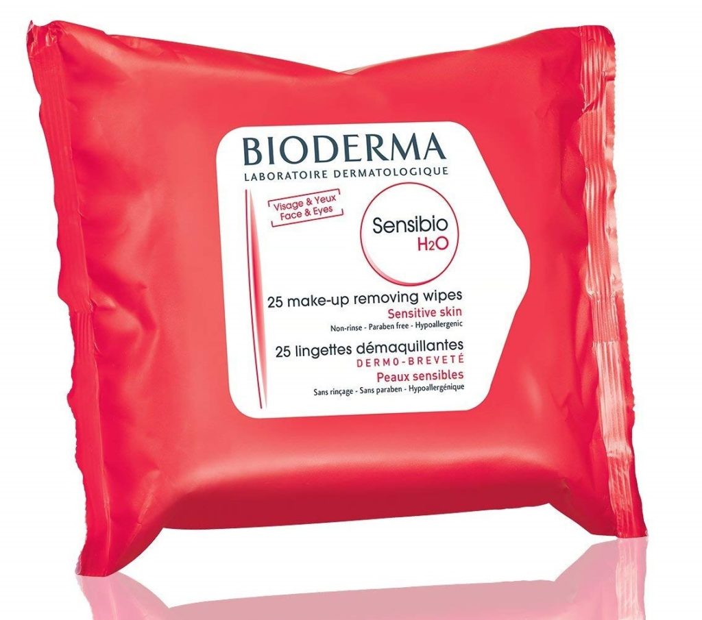 Health and Beauty Travel Kit Essentials Bioderma face wipes travel toiletry kit