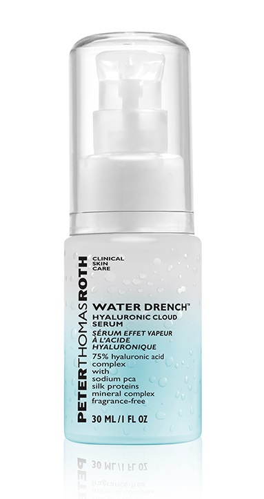 Health and Beauty Travel Kit Essentials Peter Thomas Roth Water Drench Hyaluronic Cloud Serum