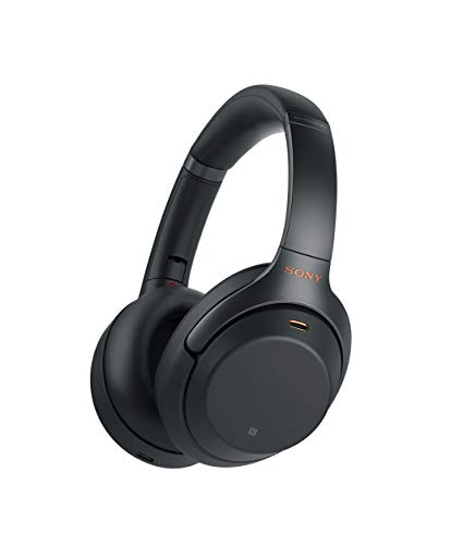 gift ideas for men who travel Sony WH1000XM3 Noise Canceling Over Ear Headphones