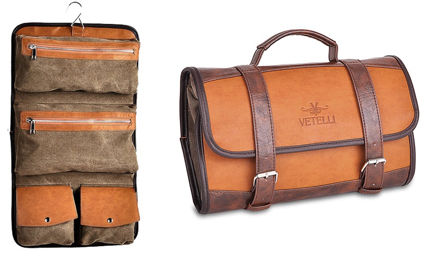 gift ideas for men who travel vetelli Hanging Toiletry Bag for Men