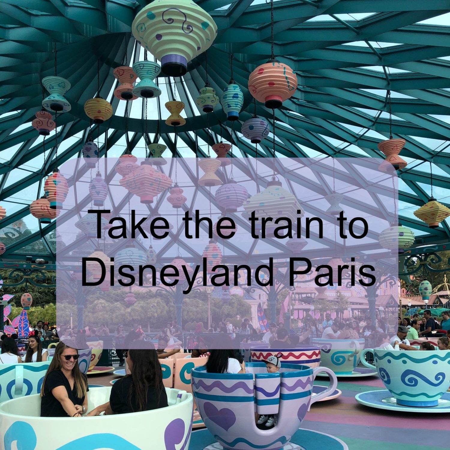 How to take the train to Disneyland Paris