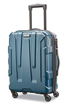 gift ideas for female travelers Samsonite Centric Hardside 20 Carry-On Luggage Teal
