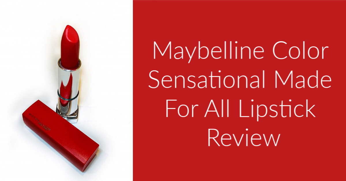 Maybelline Color Sensational Made For All Lipstick Review
