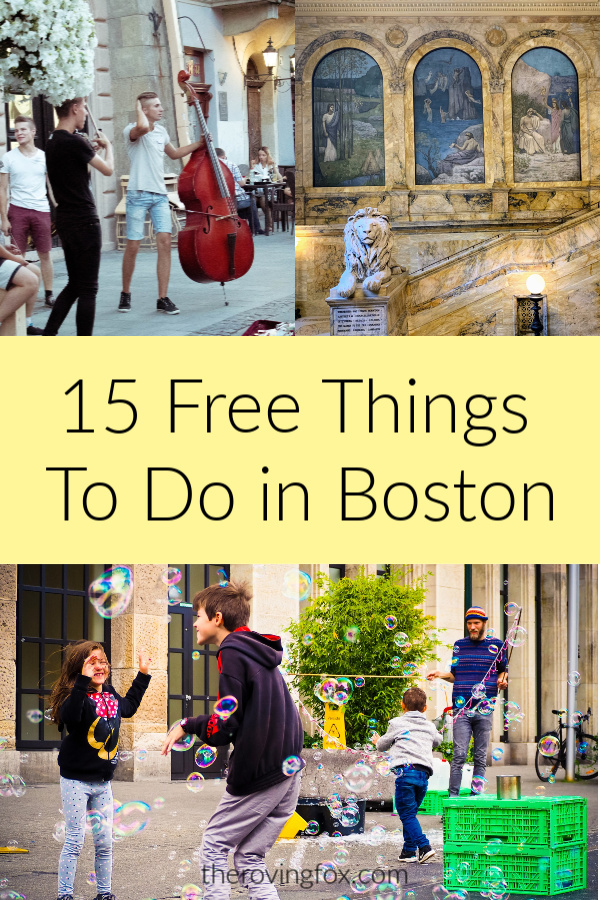 Fun and Free Things To Do in Boston This Summer The Roving Fox