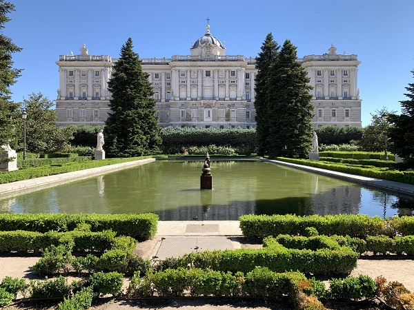 Madrid Palace. Jardines de Sabatini (Sabatini Gardens)