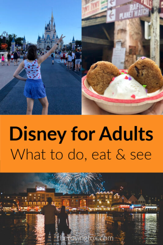 Disney for adults and things to do at Disney World for adults