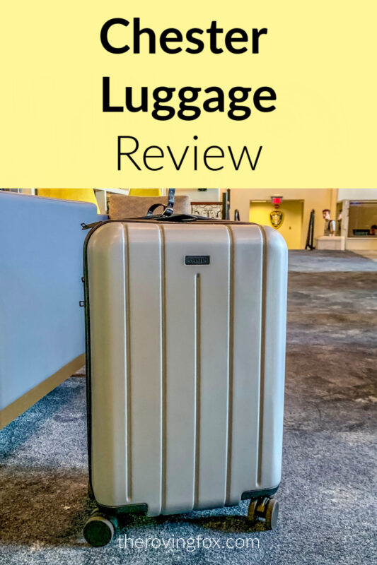 Chester Luggage Review Pinterest