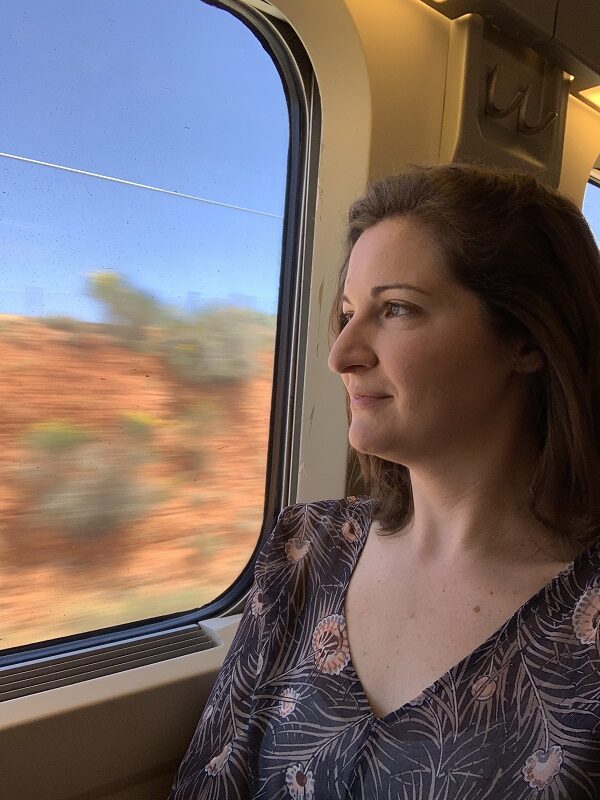Solo travel on a train