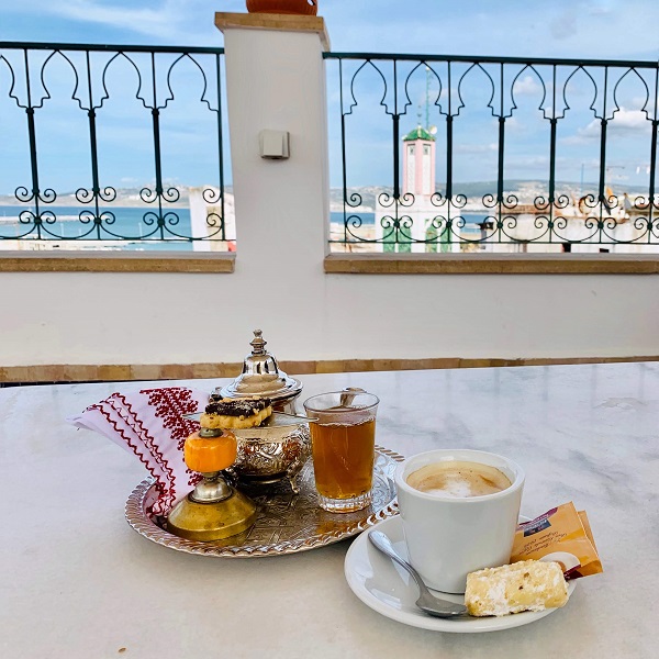 Afternoon tea in Morocco