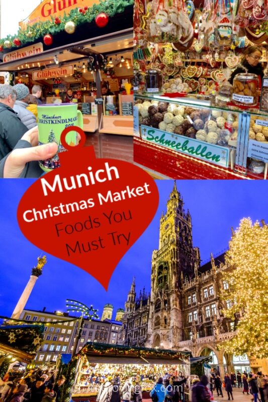 Munich Christmas Market Food Header Pinterest