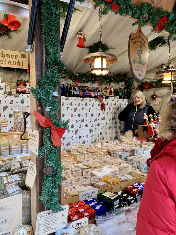 Spice vendor in Munich